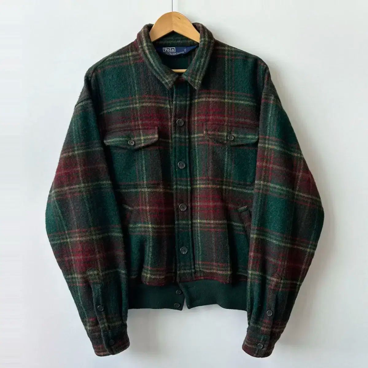 【美品】Polo Ralph Lauren ウール タータンチェック ジャケット Polo Ralph Lauren｜ウールタータンチェックジャケット