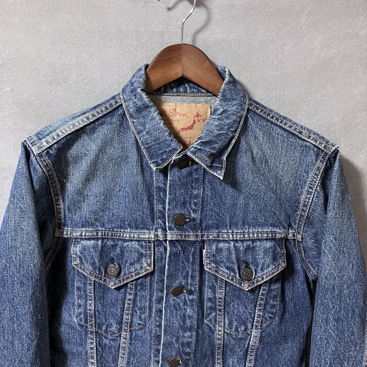 オアスロウ 3rdタイプ デニムジャケット orSlow オアスロウ 60's 3RD TYPE DENIM JACKET ウォッシュ 加工