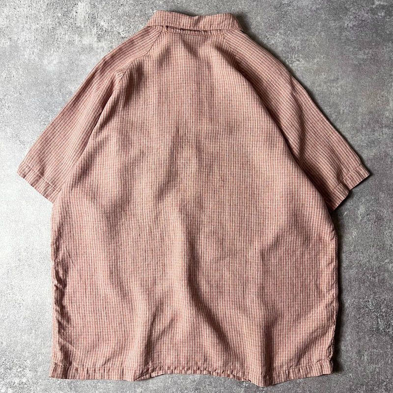 2008年製 Patagonia パタゴニア オープンカラー シャツ　開襟 M 00s 03年製 Patagonia 半袖 ヘンプ オープンカラー シャツ L