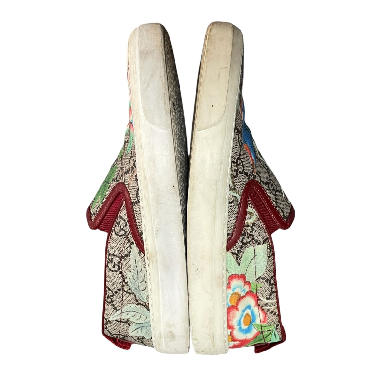 ◇中古品◇ GUCCI グッチ GGキャンバス ティアン柄 レザー