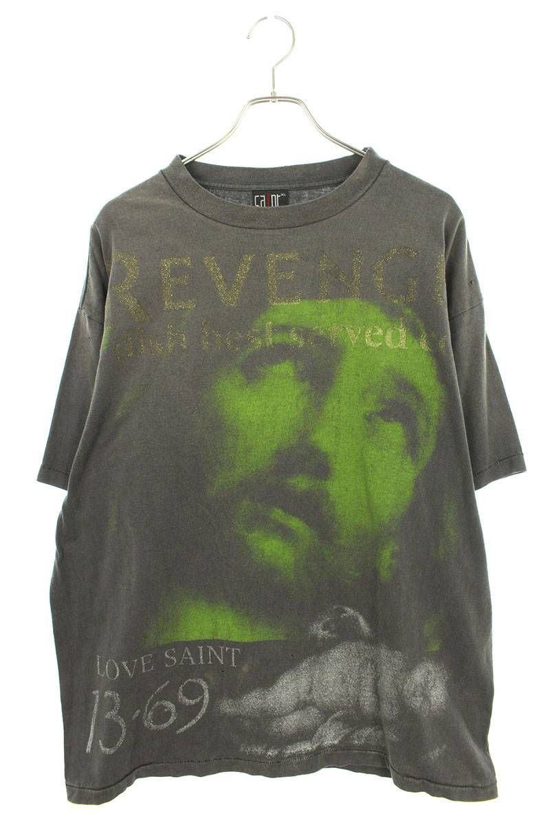 セントマイケル ×ベルベルジン 23SS プリントデザインTシャツ メンズ XL 