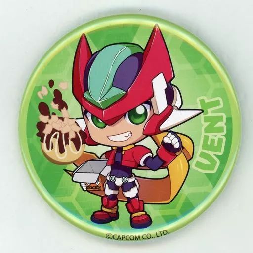 中古】バッジ・ピンズ ヴァン 「ロックマンシリーズ×ばくだん焼本舗