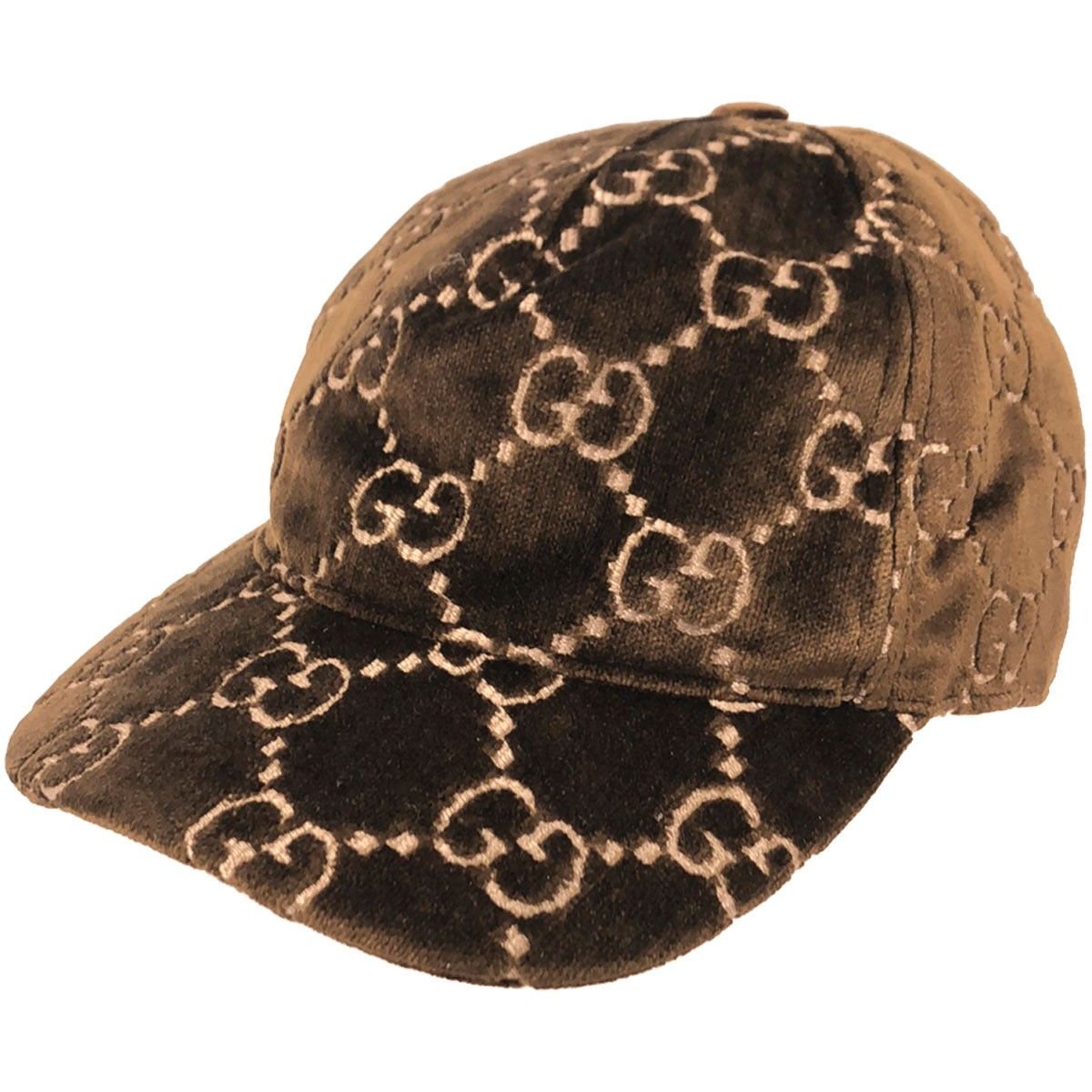 GUCCI グッチ 18AW GG Velvet Baseball Cap ベルベットキャップ 