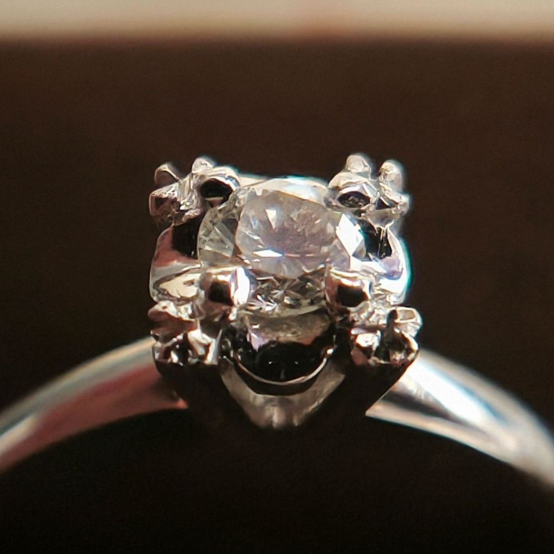 Classic jewellers】DIAMOND ダイヤモンド 0.16ct プラチナ 950 リング