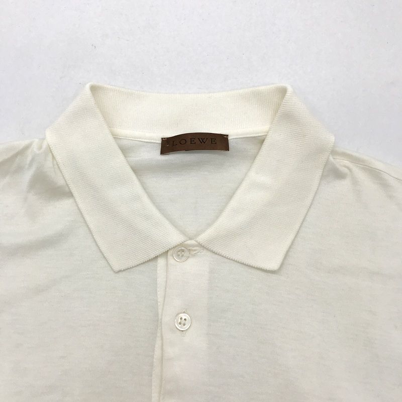 LOEWE ショート丈ポロシャツ　サイズS 1回着用のみ LOEWE ショート丈ポロシャツ サイズS 1回着用のみ - メルカリ