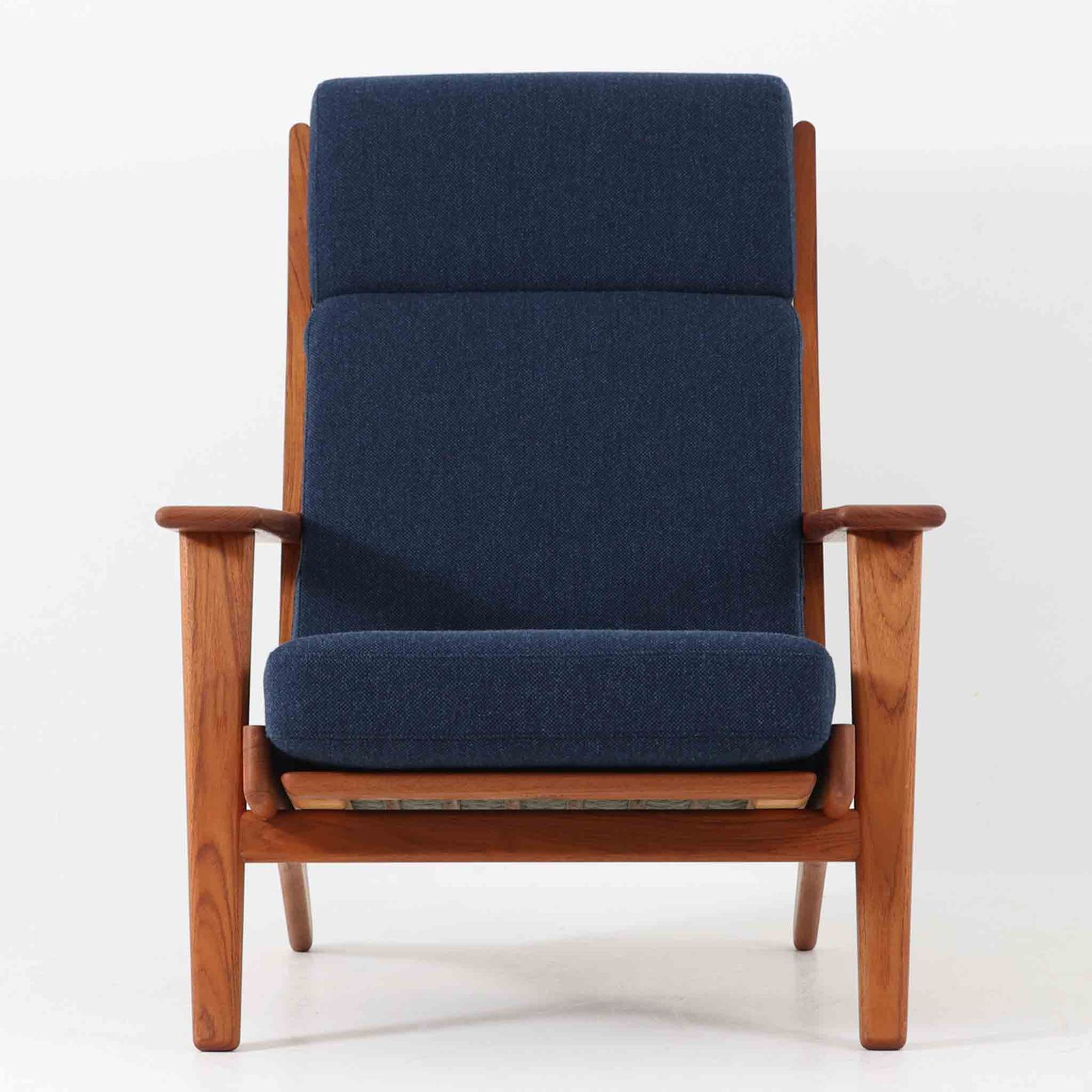 Hans J. Wegner ハイバックシングルソファ Ge290A チーク Getama