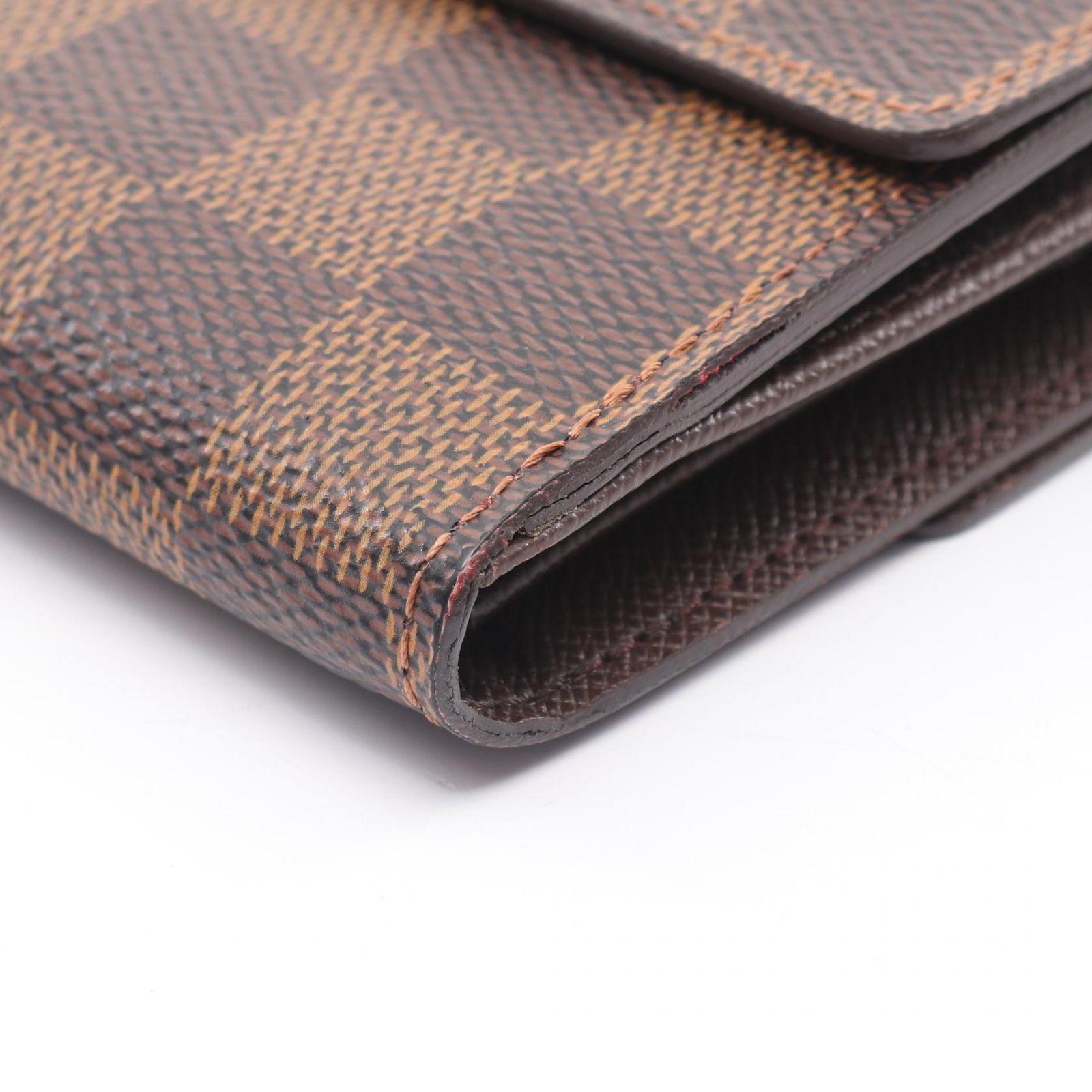 LOUIS VUITTON ルイ・ヴィトン ポルトフォイユ エリーズ ダミエエベヌ