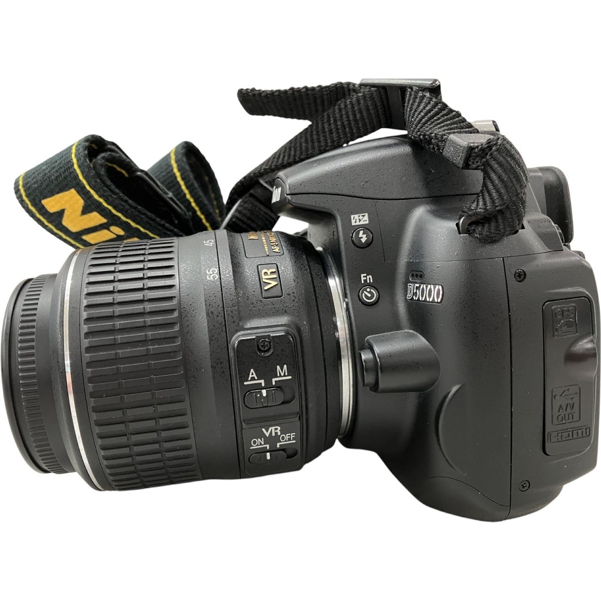 Nikon D5000 デジタル 一眼レフカメラ レンズキット ニコン 中古