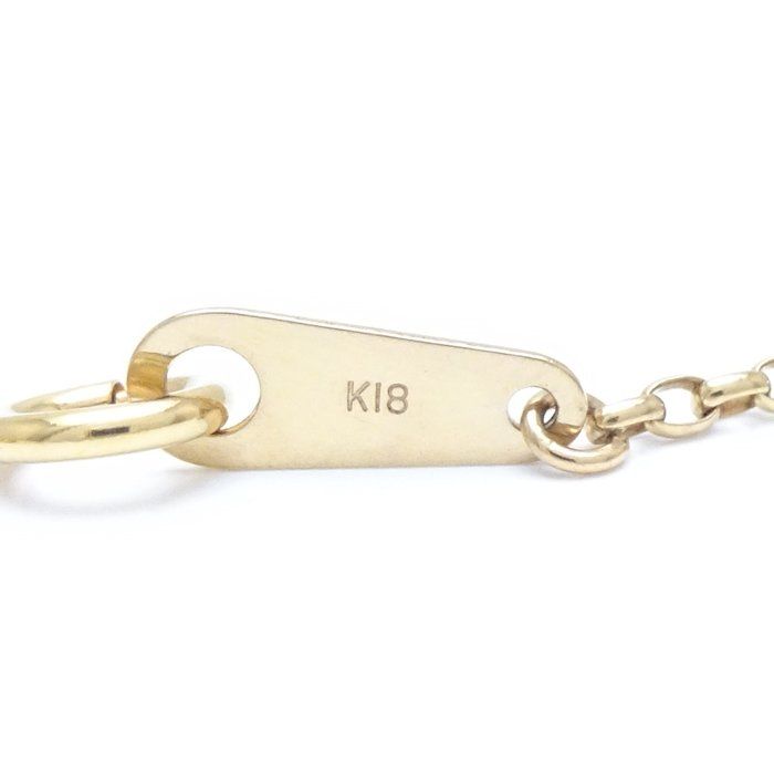 ダイヤモンド ネックレス ダイヤモンド0.34ct K18YG イエローゴールド  