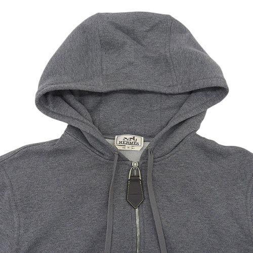 HERMES(エルメス) スウェットセット グレー コットン カシミヤ