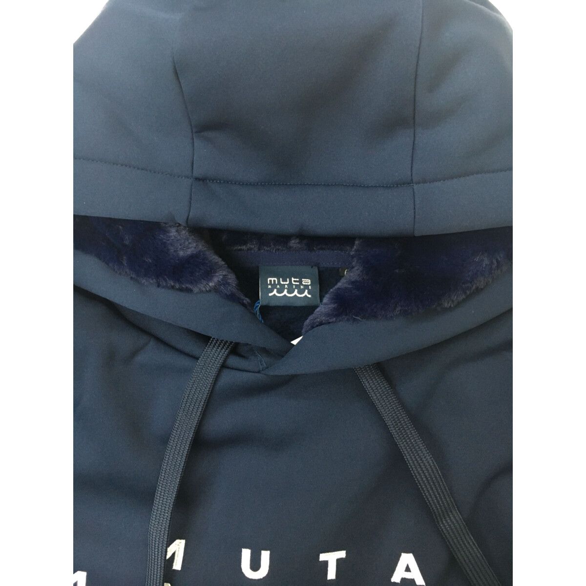 未使用品 メンズ ムータマリン muta MARINE パーカー 6(L) 紺 ネイビー