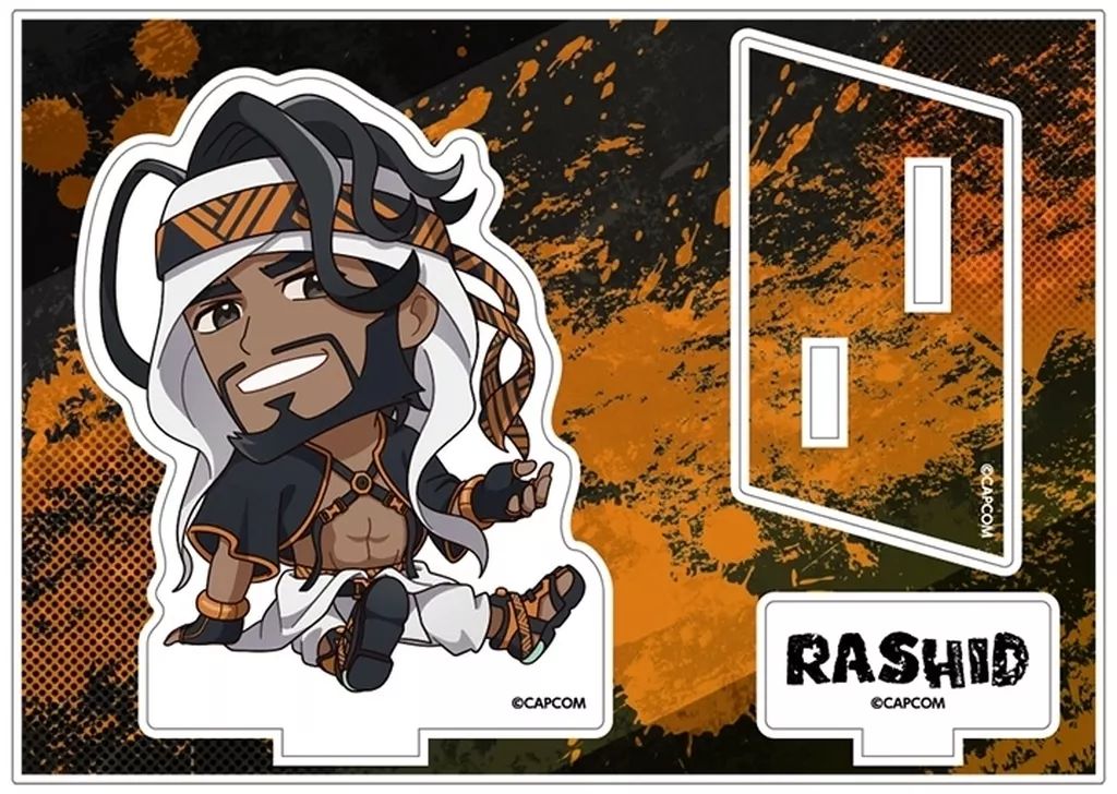 ストリートファイター6 ラシード アクリルパネルスタンド 当選品