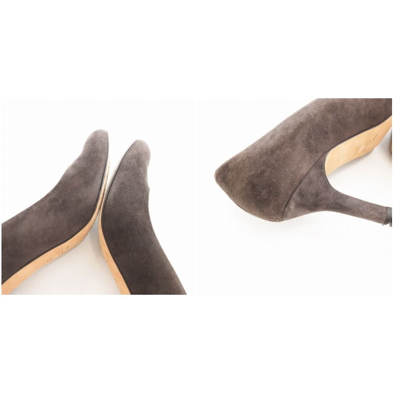 ペリーコ PELLICO TAXI パンプス スエード ハイヒール 37.5