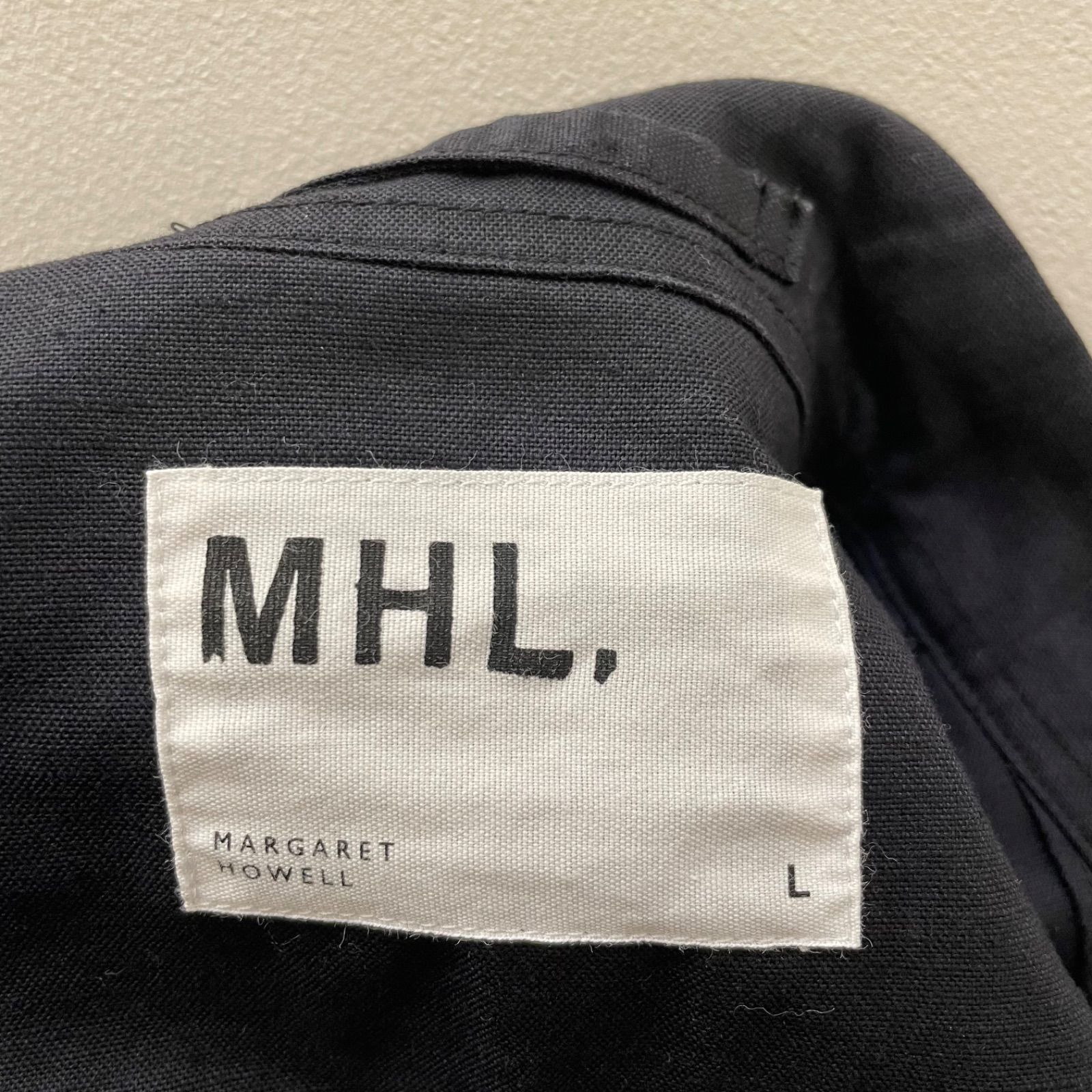 MHL. エムエイチエル コットン・リネンオックスフォードシャツ