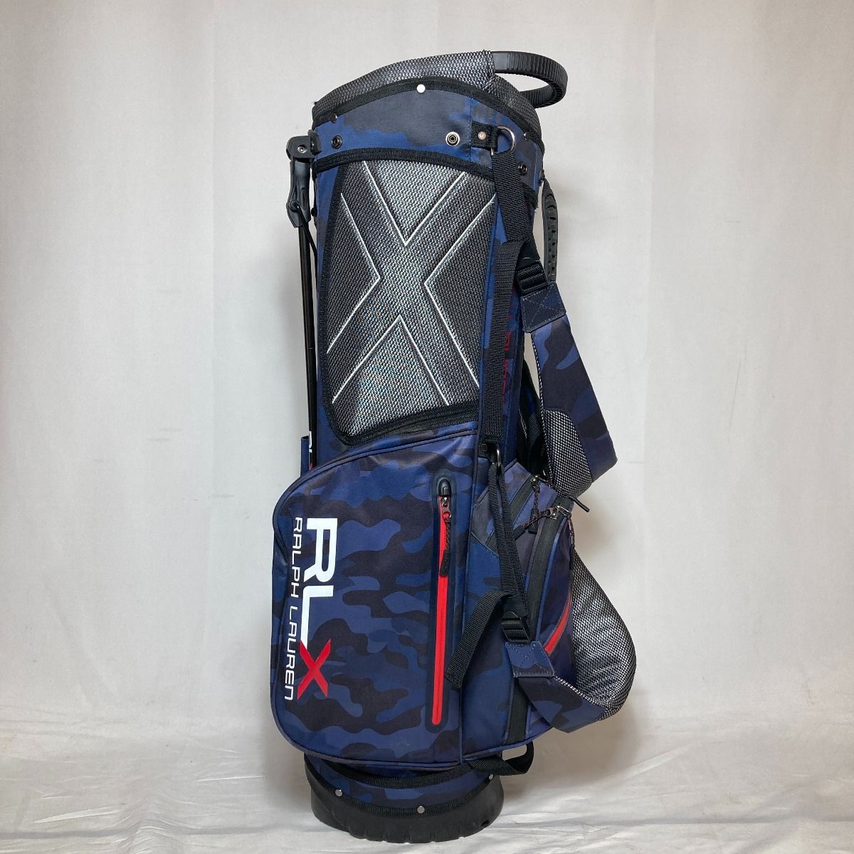 独特な店 ◎◎RLX POLO GOLF スタンドバッグ キャディバッグ ネイビー その他