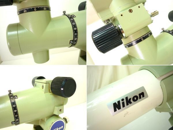 ニコン Nikon 屈折赤道儀 天体望遠鏡 天体観測 口径65mm 焦点距離780mm N-7S D6.5cm 鏡筒 レジャー 日本光学工業 お買得  マニア 必見 - メルカリ