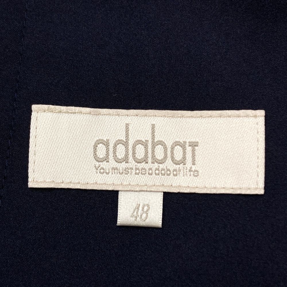 サイズ：48 ADABAT アダバット ストレッチパンツ 裏起毛