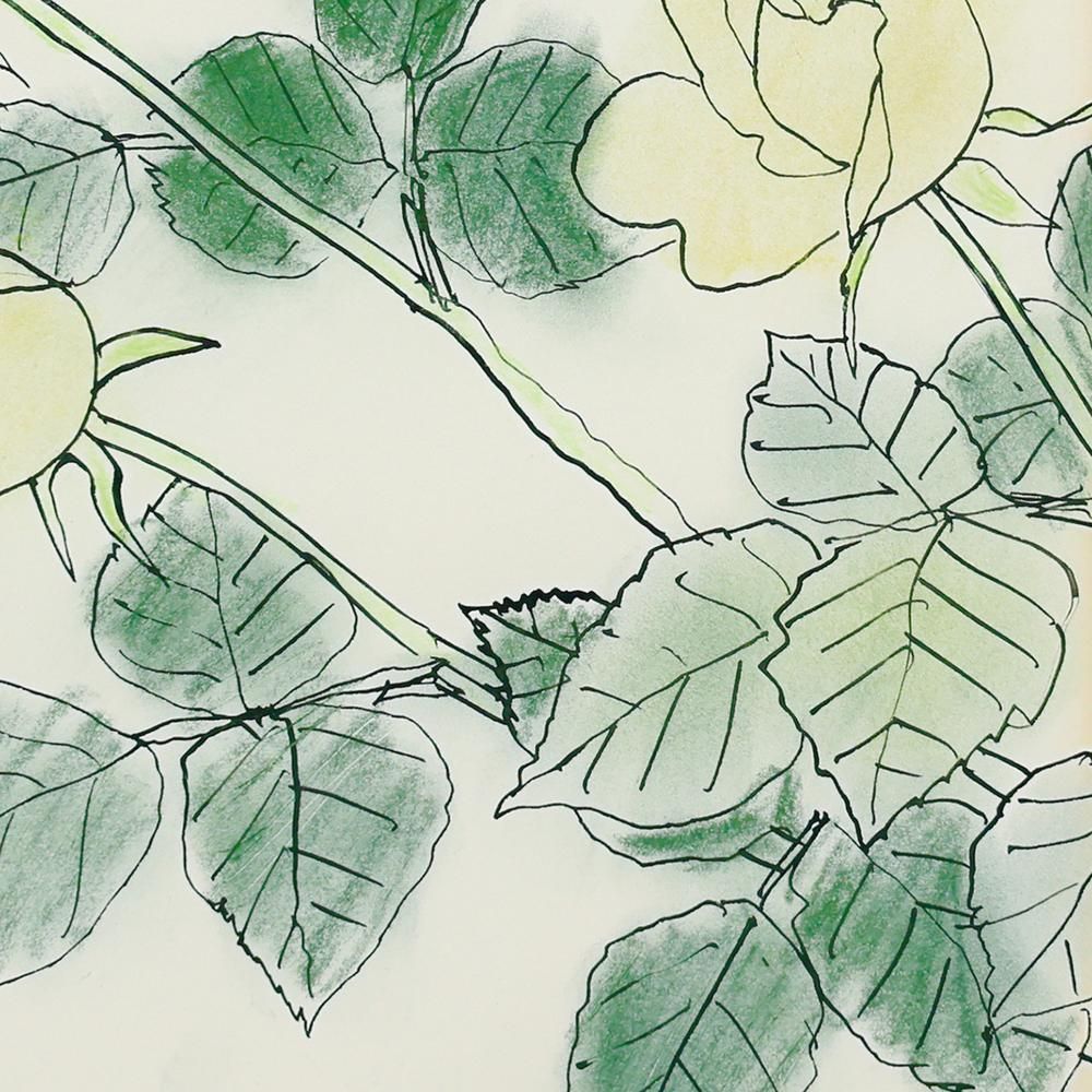 絵画 オーベルシュルオワーズ教会の色鉛筆画 B5 絵画 オーベルシュルオワーズ教会の色鉛筆画 B5（ヴィンセント