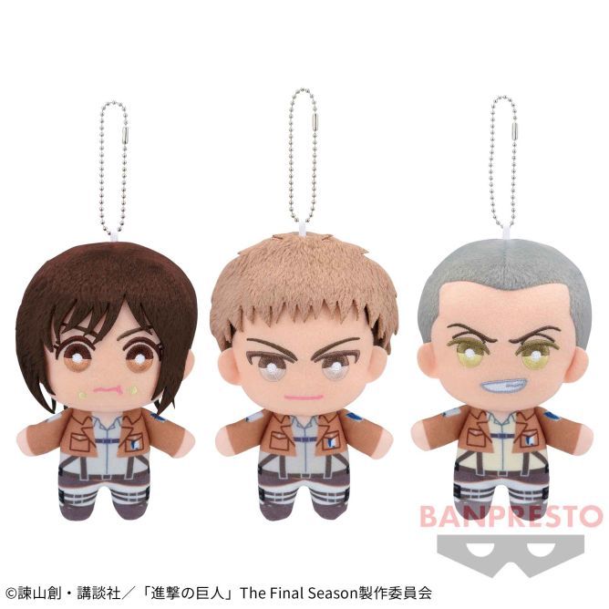 タグ付き】 進撃の巨人 ともぬいvol.2 サシャ ジャン コニー 全