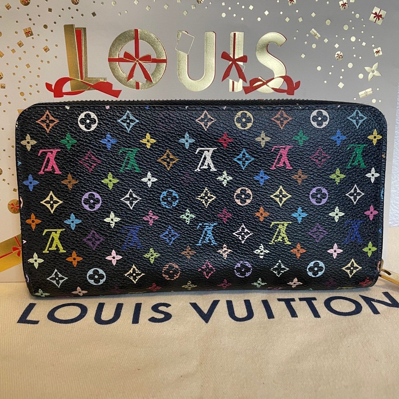 極美品】激レア ルイヴィトン モノグラム マルチカラー ジッピー 長財布 LOUIS VUITTON - メルカリ