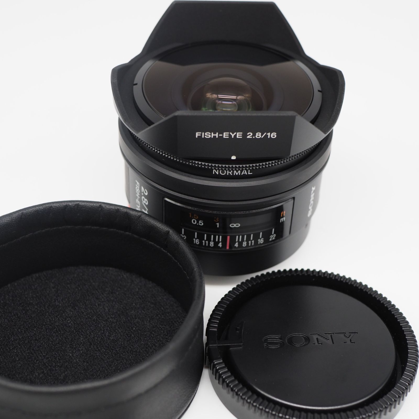 □ほぼ新品□ SONY 16mm F2.8 Fisheye SAL16F28 - レンズ(単焦点)