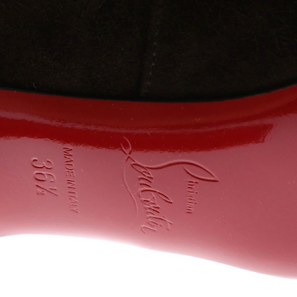 クリスチャン・ルブタン　赤ロングブーツ Christian Louboutin(クリスチャンルブタン) ロングブーツ