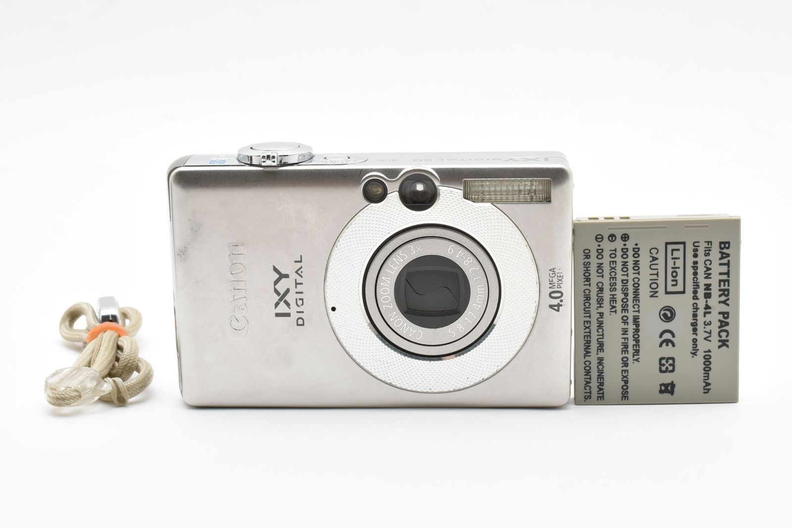 動作良好品】Canon IXY DIGITAL 50 オールドコンデジ レトロな