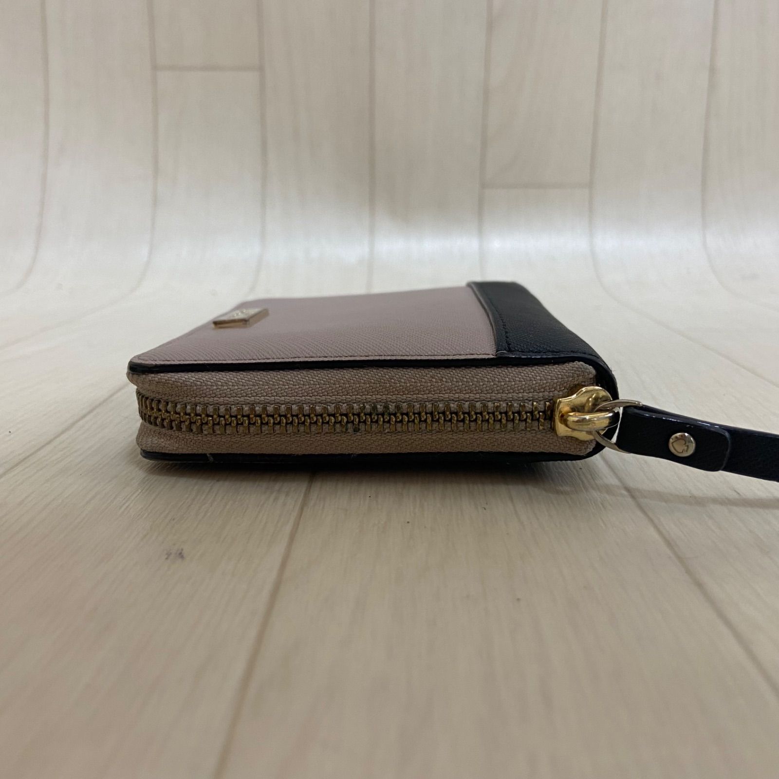 鑑定済み】kate spade ケイトスペード 二つ折り財布 バイカラー - メルカリ