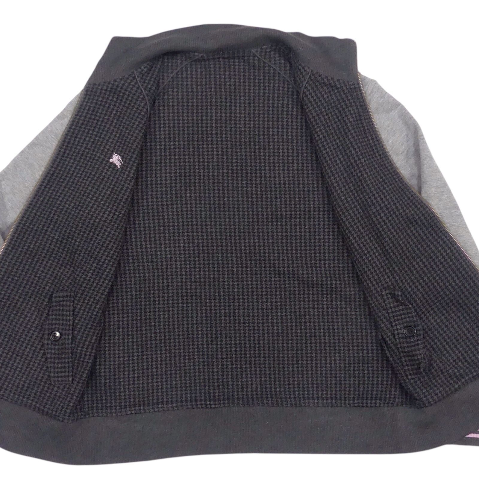 Burberry black label リバーシブルブルゾン BURBERRY BLACK LABEL 廃盤 バーバリーブラックレーベル L