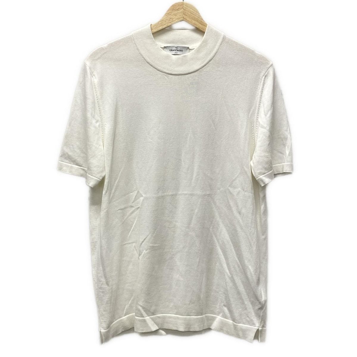 gran sasso(グランサッソ) 半袖セーター サイズ48 XL メンズ美品