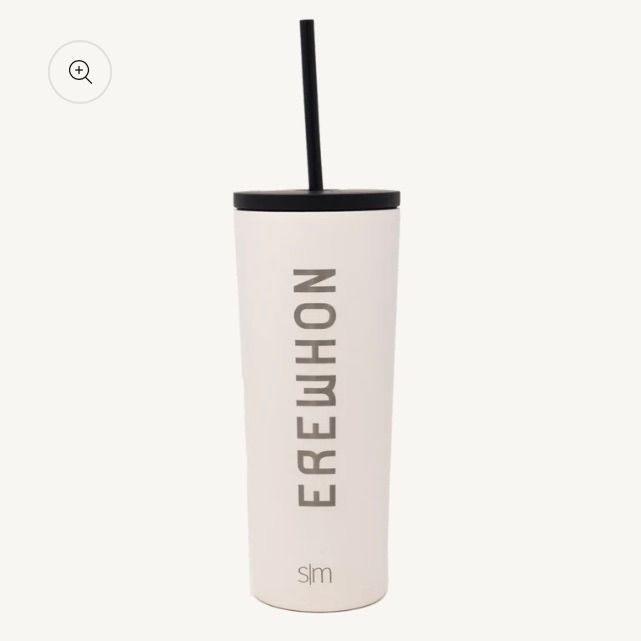 【日本未発売】高級オーガニックスーパー EREWHON タンブラー ホワイト