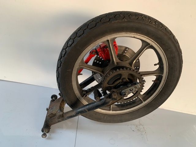 Z400FX E4 リア廻り Z500 Z550FX Z400J（Z400FX-E1 リアホイ－ル