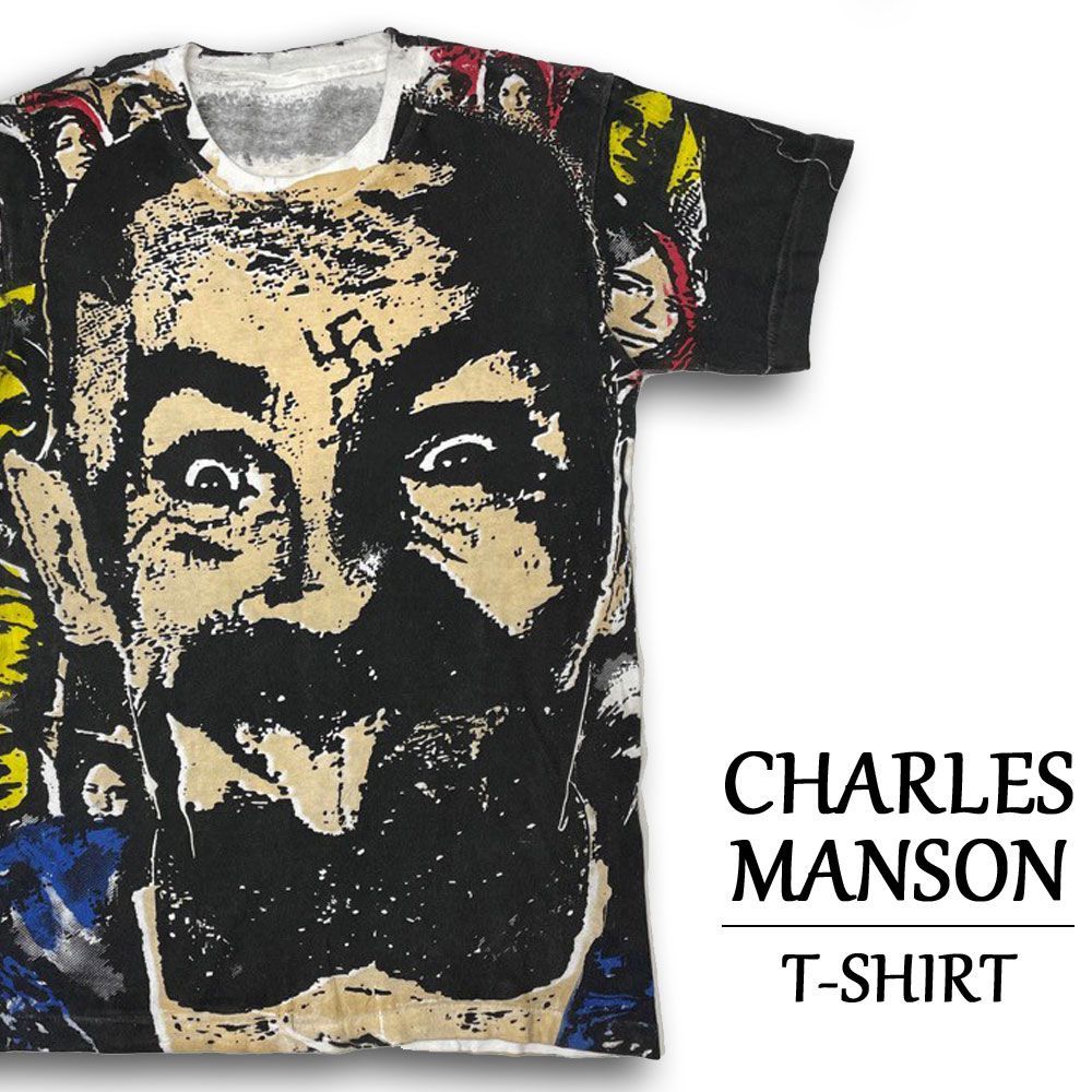 古着Charles Manson Tシャツ M-