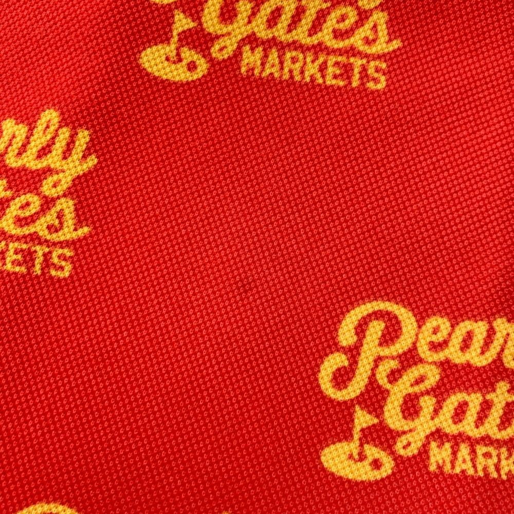 PEARLY GATES ポロシャツ サイズ6 レッド パーリーゲイツポロシャツ