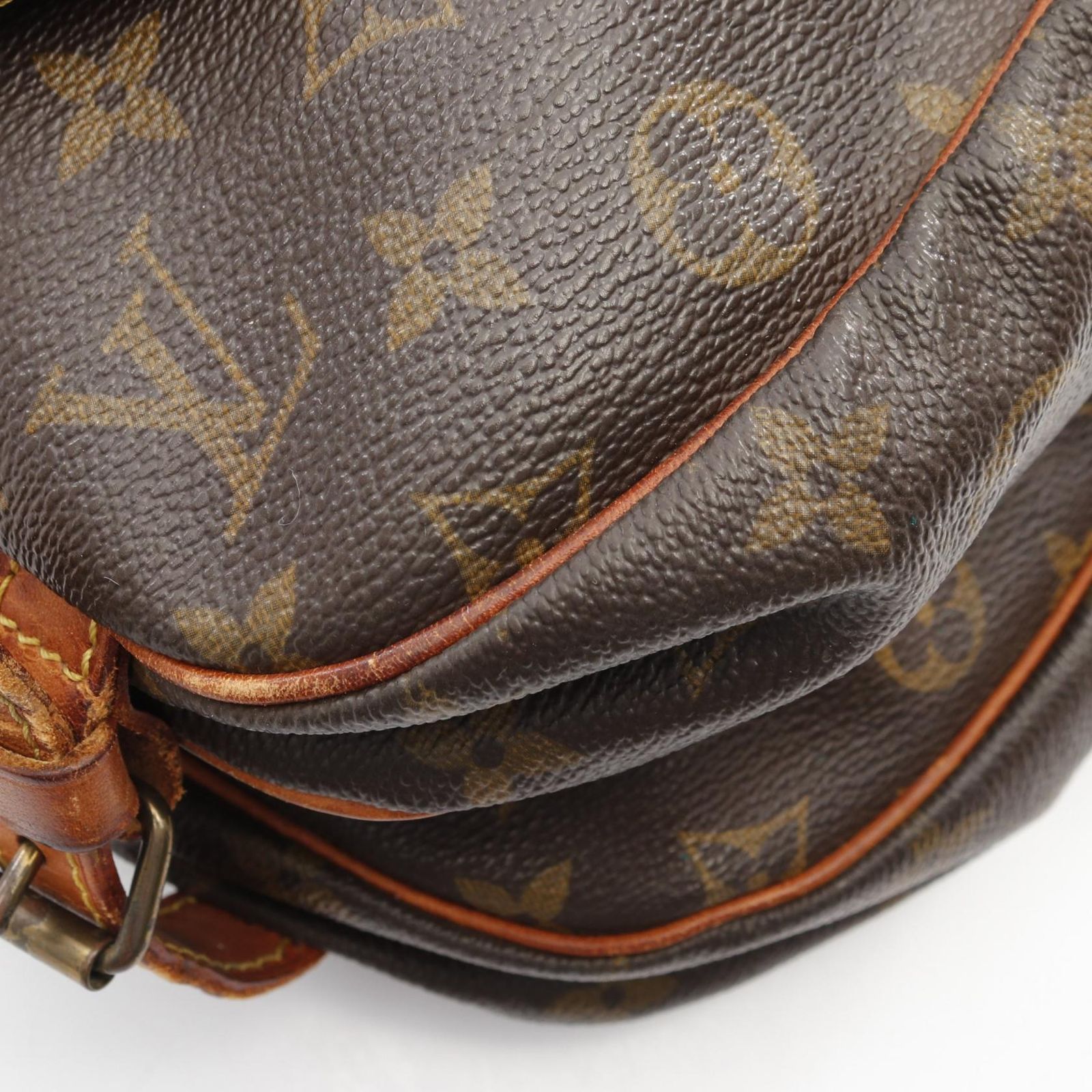 ルイ・ヴィトン LOUIS VUITTON ソミュール30 ショルダーバッグ バッグ PVCコーティングキャンバス レザー モノグラム レディース ブラウン系 M42256 【中古】 ルイ・ヴィトン LOUIS VUITTON ショルダーバッグ ソミュール30