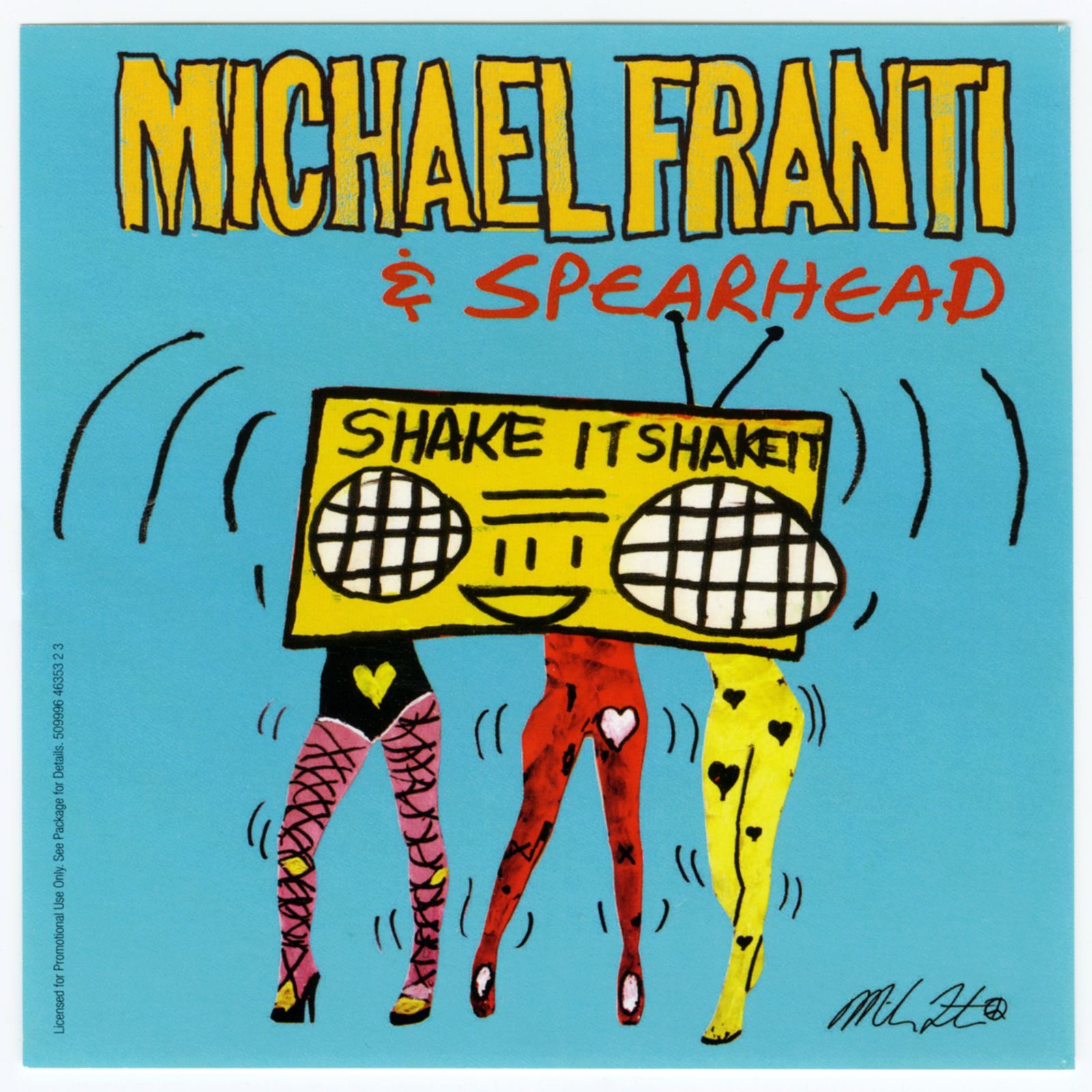 【ユーズド】Michael Franti & Spearhead / Shake It [Feat. Lady Saw] [US Org.EP][Promo CD | Capitol]