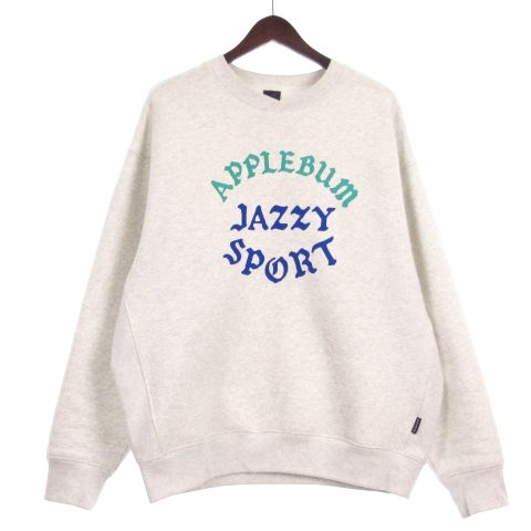 アップルバム APPLEBUM × JAZZY SPORT Crew Sweat トレーナー