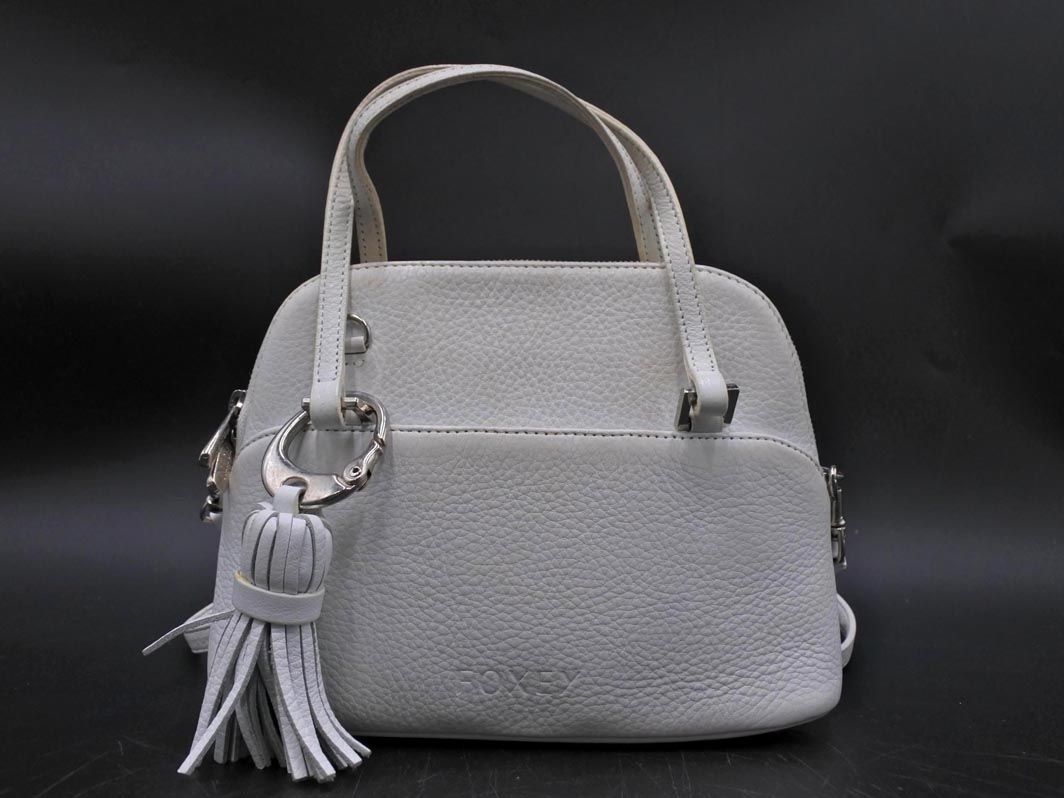 foxey フォクシー 3WAY ミニ ショルダー バッグ 白