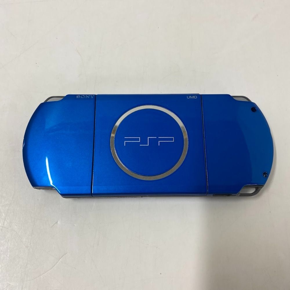 08w10849 ソニー sony PSP 3000 ブルー ゲームハード