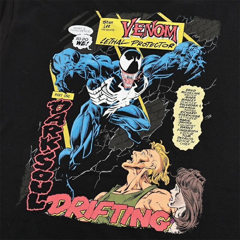 MARVEL マーベル VENOM ヴェノム Tシャツ 半袖 メンズ レディース