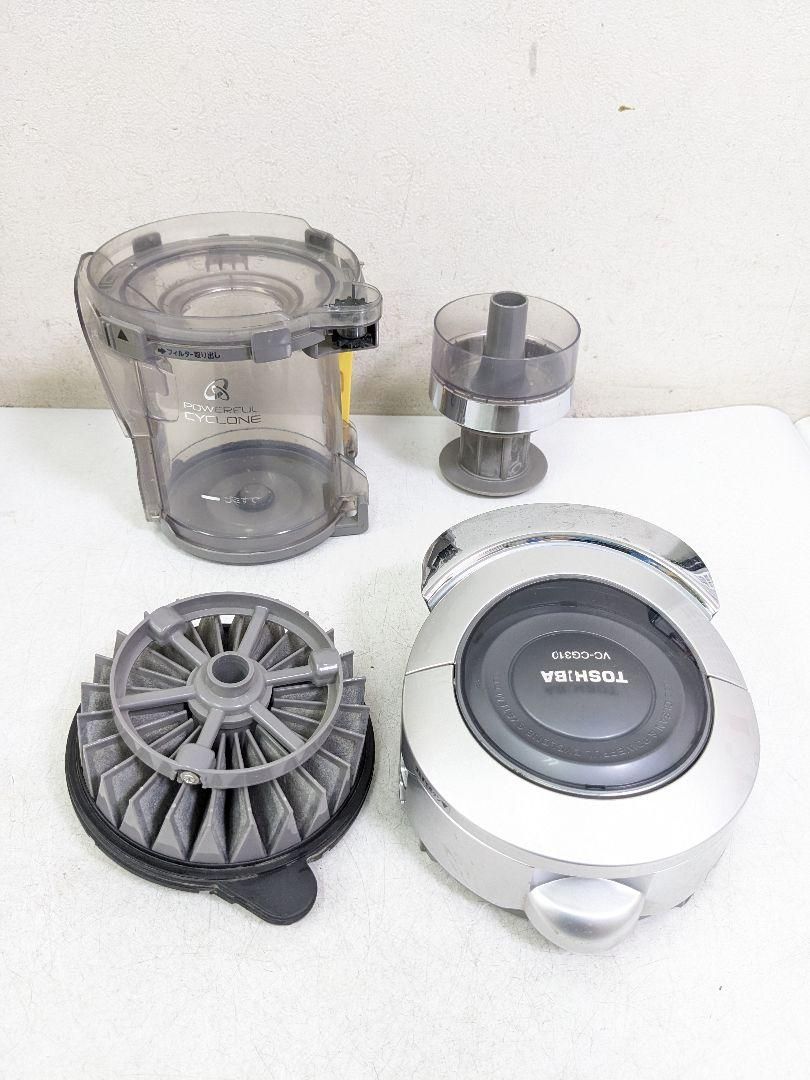 東芝 VC-CG310-S サイクロン式掃除機 2011年製 ヘッド無し - メルカリ