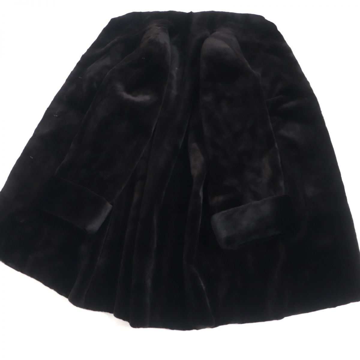 BALENCIAGA バレンシアガシェアードミンク毛皮コート