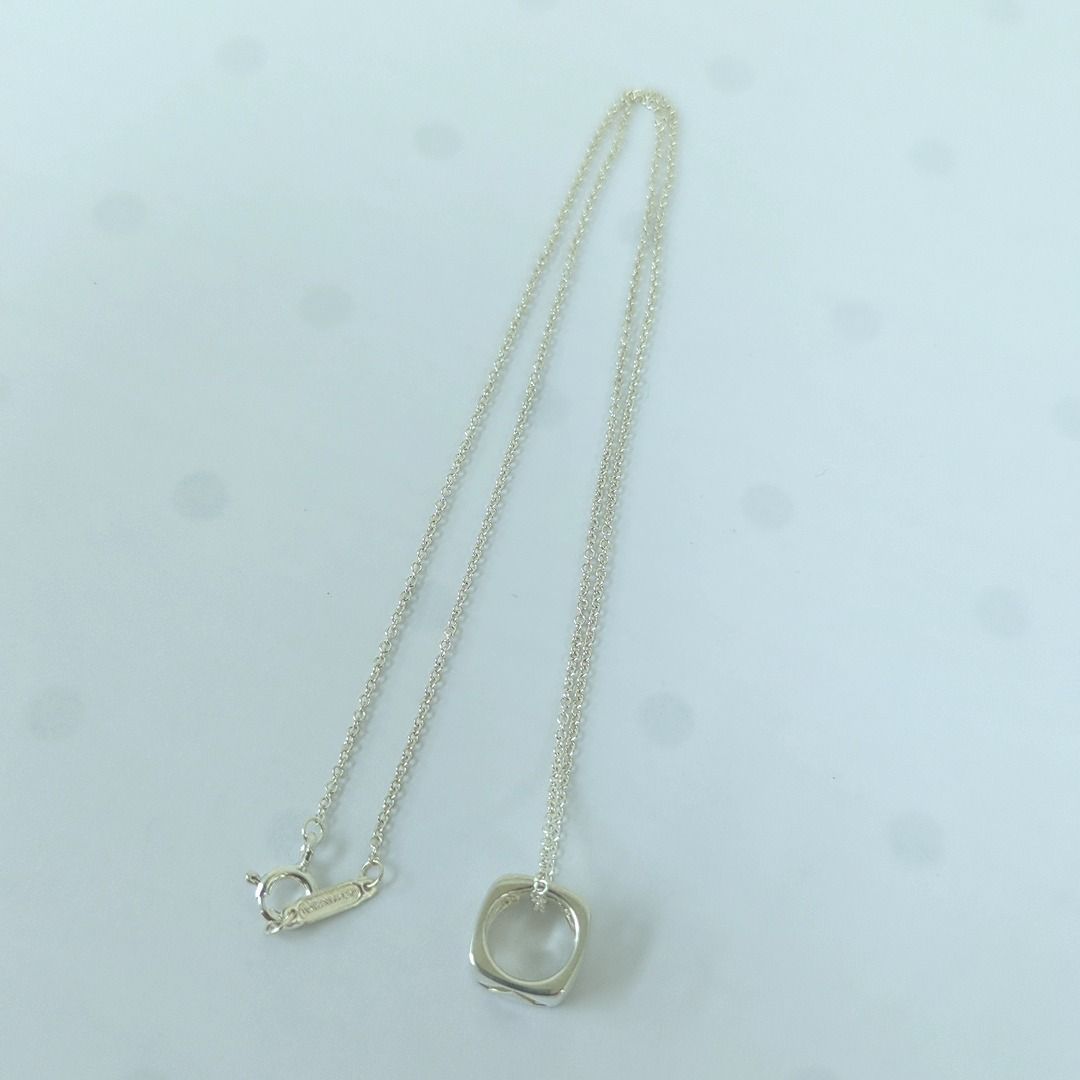 TIFFANY ティファニー LOVE キューブ ネックレス シルバー925