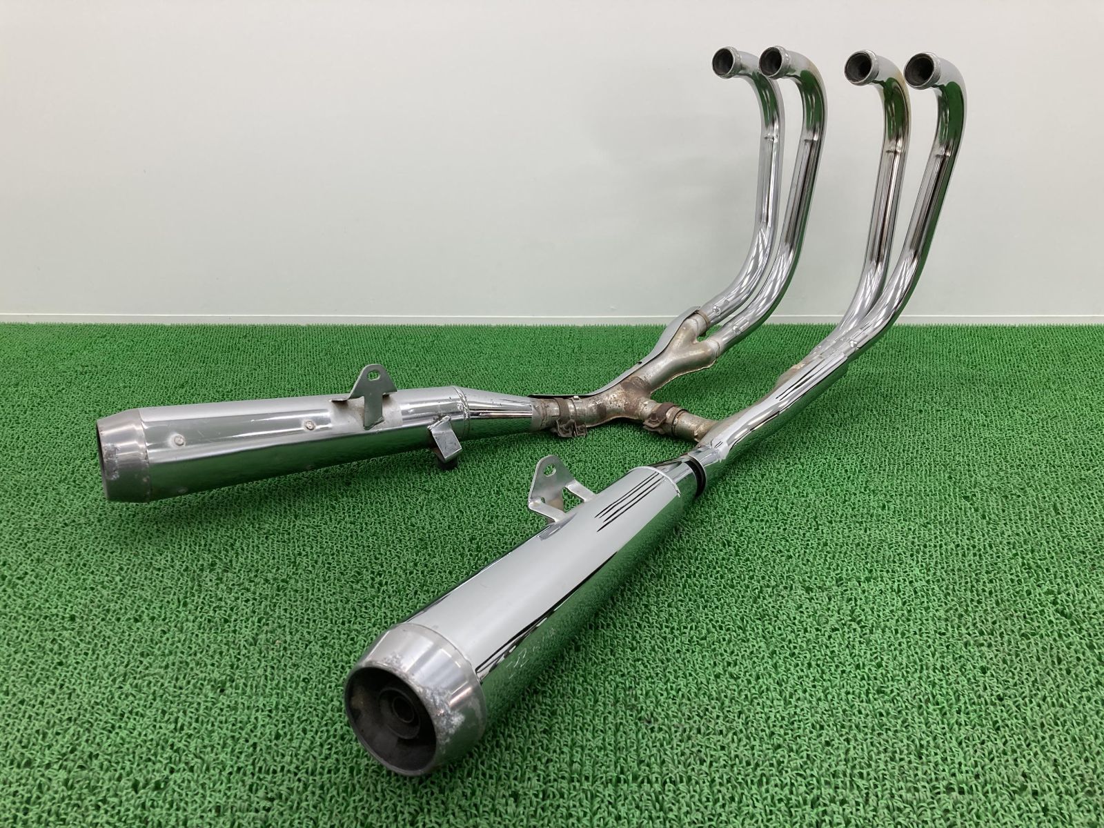 GPX750R純正マフラー！K156！キズ小！車検用やノーマル戻しに♪MP01/11800937 HONDA CB1100F トランスミッション ホンダ