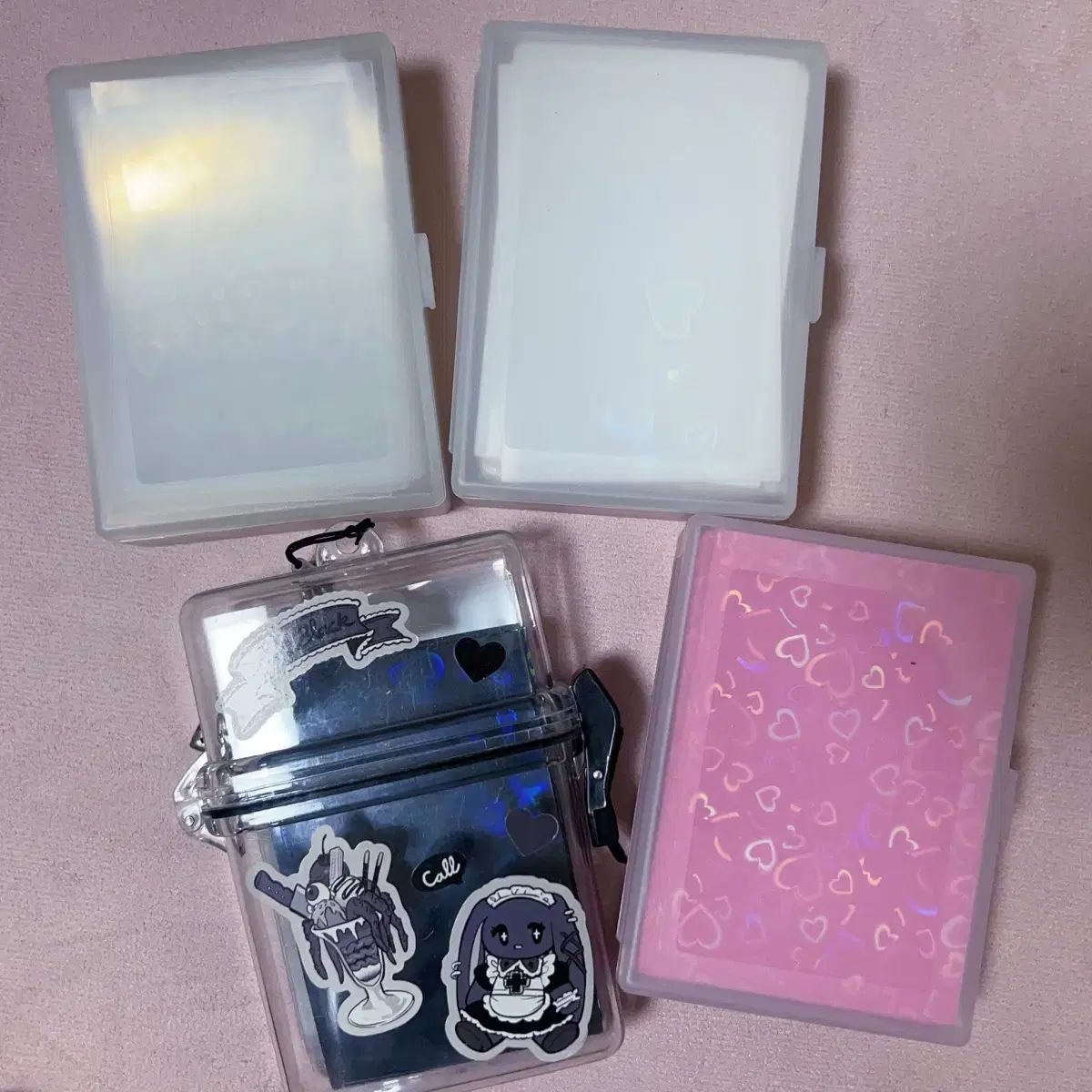 【雷市場（ポンジャン）商品韓国直送】 トレカ ハート HEART ホログラム スリーブ まとめ売り ZEROBASEONE(ゼロベースワン・ZB1・ゼベワン) IVE(アイヴ) NCT(エヌシーティー) RIIZE(ライズ)