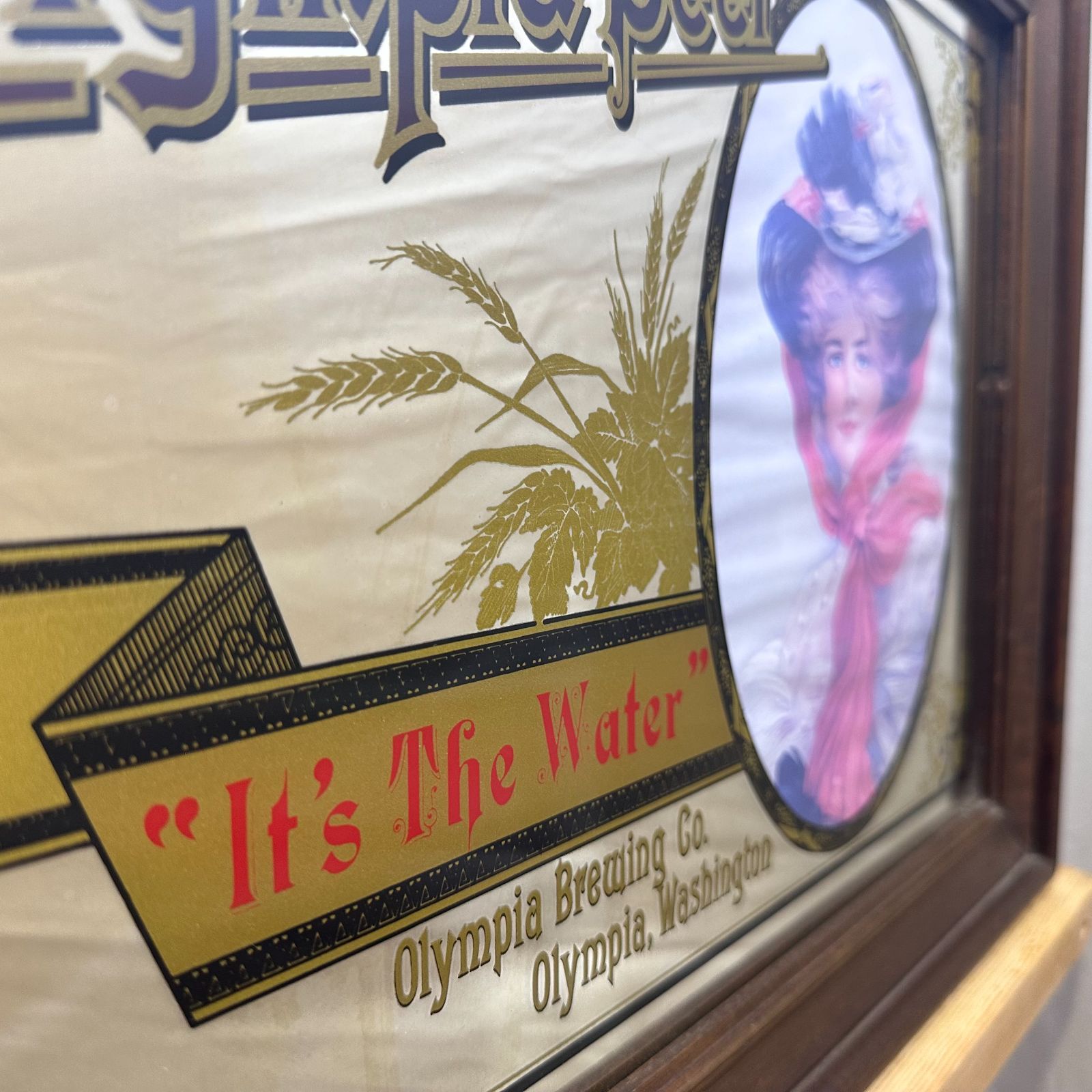 OLYMPIA BEER(オリンピアビア) パブミラー - メルカリ