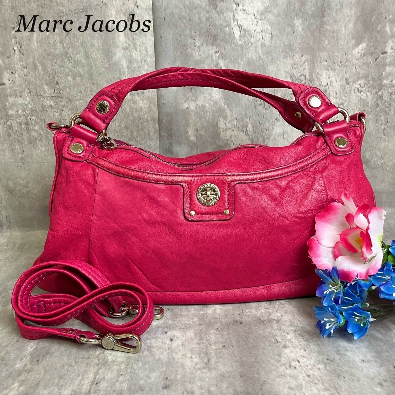 ✨良品✨ MARC JACOBS マークジェイコブス 2way ショルダーバッグ 