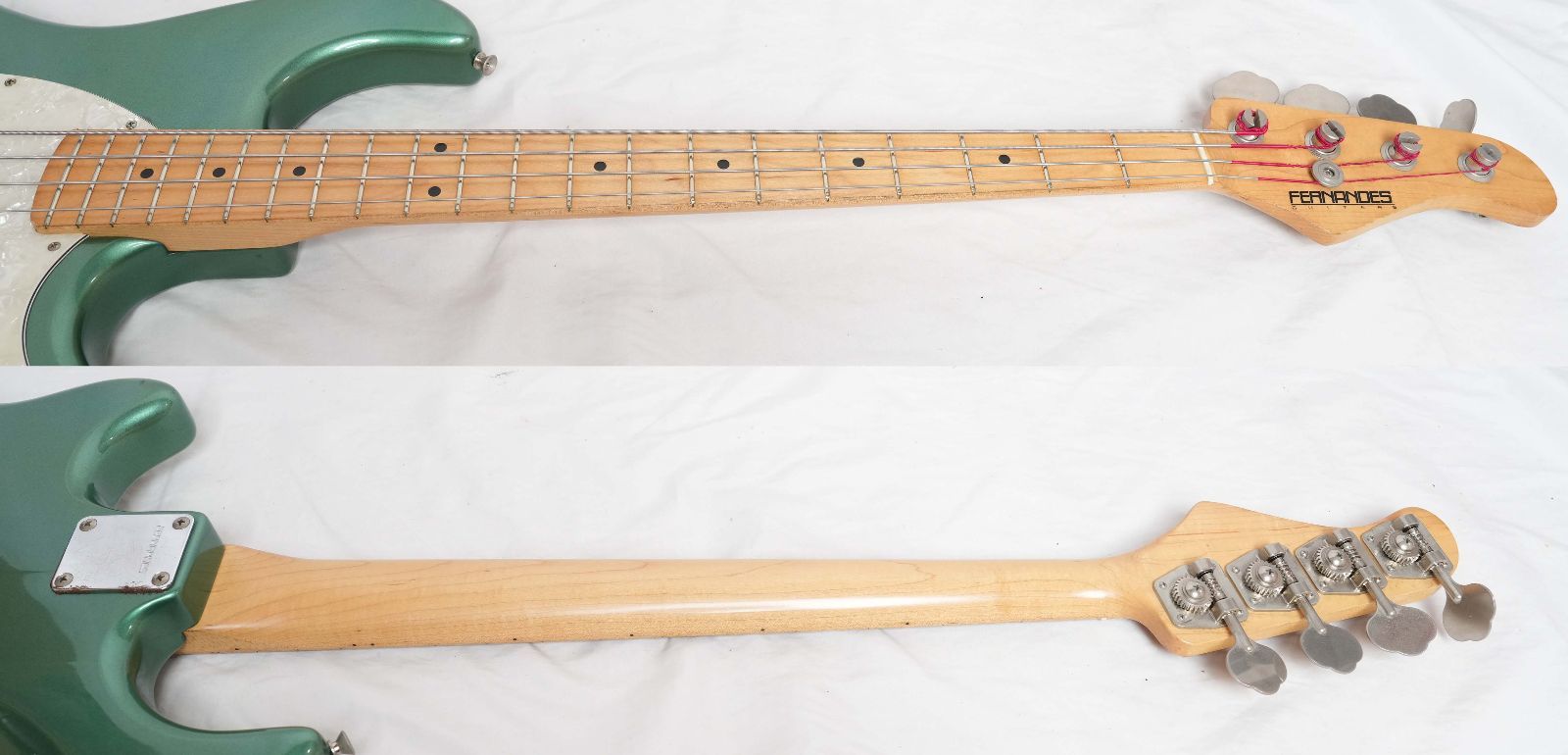 ☆FERNANDES☆FSB-65 ATLAS 4X ターコイズメタリック 輸出向けモデル