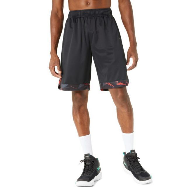 asics アシックス DRY GRAPHIC PRACTICE PANT パフォーマンスブラックXクラッシックレッド 3XL 2063A304 2 | スポーツ スポーツウェア バスケットボール ドライ グラフィックプラクティスパンツ ウエア パ