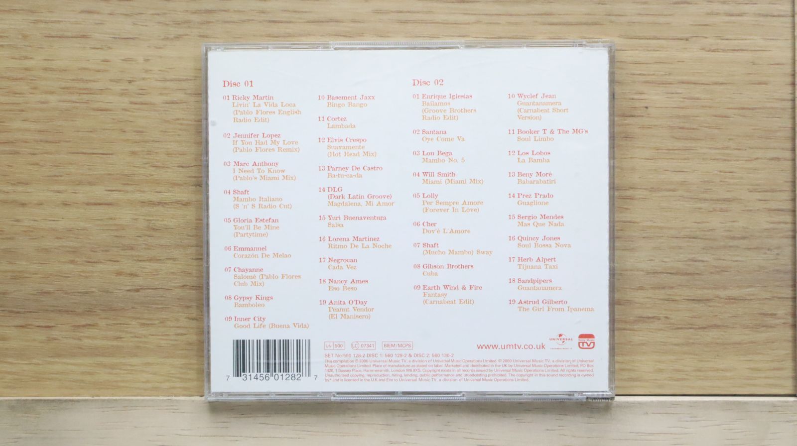 中古CD☆オムニバス/Various Artists□ Latin Fever 【5601282
